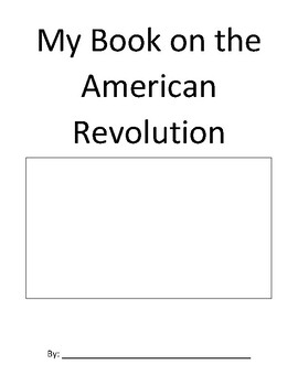 Preview of "My Book on the American Revolution" Template