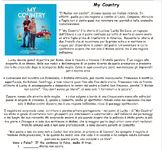 "My Country" Movie Packet (Molise)