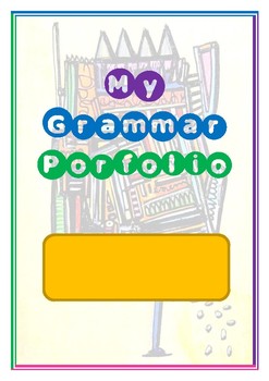 My Grammar Portfolio - grammar parts of speech and sentences ...