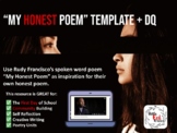 "My Honest Poem" Template + Discussion Questions (Back to 