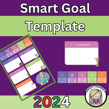 Preview of "My Smart goal template planner for student "