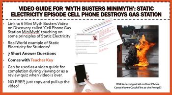 Preview of ‘Myth busters MiniMyth’: Static Electricity Episode No Prep W/ Key