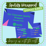 **NEW** 2022 Spotify Wrapped Math Activity - Editable GOOG