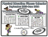 ***NEW*** 2023-2024 Physical Education Fitness Calendars