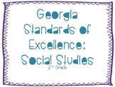 *NEW* 2nd Grade Georgia Standards of Excellence (GSE) SS Posters