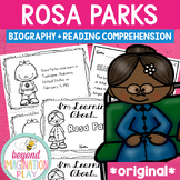 Rosa Parks Comprehension Sheets and Biography | Who Was Ro