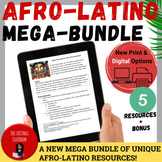 *NEW* Afro-Latino Spanish Classroom Resources Mega Bundle