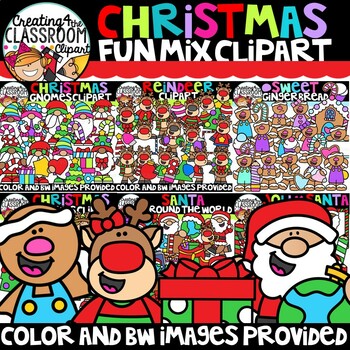 Preview of Christmas Clipart Bundle {Christmas Clipart}