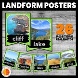 Landform and Bodies of Water Banner | Mini posters for int