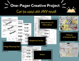 *NEW!* One-Pager Creative Project Graphic Organizer, Requi