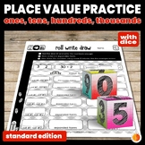 *NEW* Place value ones, tens, hundreds and thousands with 