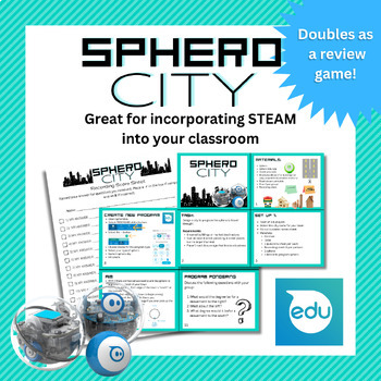 Preview of *NEW* Sphero City Builder: Learn Robotics and Programming Through City Design