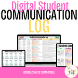 *NEW - Student Communication Log | Volume 1