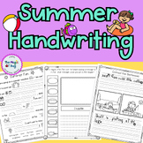 **NEW** Summer Handwriting Activities- Decoding  - Occupat