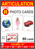 VOCALIC /R/ Articulation 60 Photo Cards : Speech Therapy