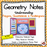 Interactive Geometry Anchor Charts Polygons Quadrilaterals