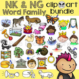 -NK, -NG Word Family Clip Art Bundle