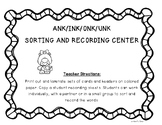 -NK Sounds Sorting & Recording Center ANG, ING, ONG & UNG 