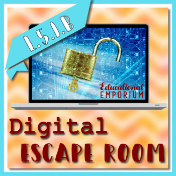 Preview of ⭐ NO PREP ⭐ L.5.1.B Escape Room ⭐ Perfect Verb Tenses 5L1B -  L51