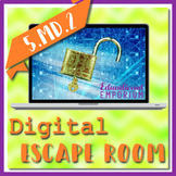 ⭐ NO PREP ⭐ Line Plots Escape Room ⭐ 5.MD.2 Activity