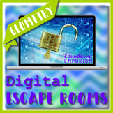 ⭐ NO PREP ⭐ 5th Grade Geometry Escape Rooms Bundle ⭐ 5th G