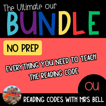 Preview of *NO PREP* BUNDLE: ou Phonogram | Science of Reading | Readers & Resources