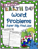*NO PREP* Earth Day Math Word Problem Mad Libs - Mult/Div