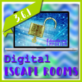 ⭐ NO PREP ⭐ Identify and Classify Shapes Escape Room ⭐ 3.G