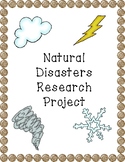 NO PREP Natural Disasters Research Project | Research | Sc