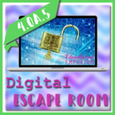 ⭐ NO PREP ⭐ Rules and Patterns Escape Room ⭐ 4.OA.5 Activi