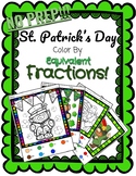 *NO PREP* St. Patrick's Day Color By Fractions