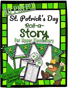 Preview of *NO PREP* St. Patrick's Day Roll-a-Story - Upper Elementary