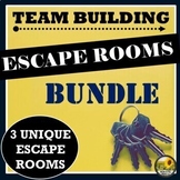 NO PREP Escape Room Team Building Bundle II