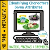 NO PRINT Identifying Characters Given Attributes Digital R