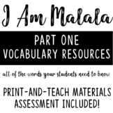 | NONFICTION STUDY | I Am Malala Part One Vocabulary