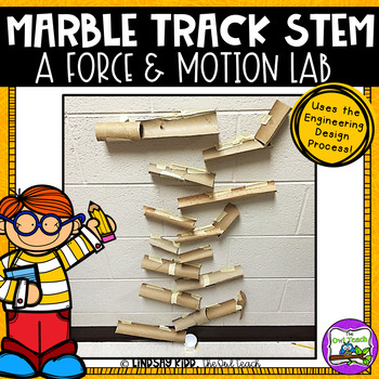 Preview of Force and Motion STEM Marble Tracks