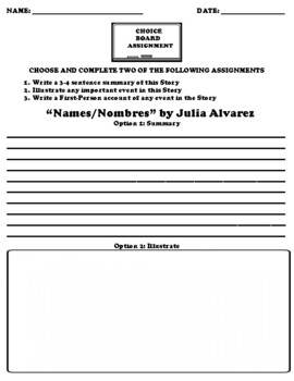 names nombres by julia alvarez