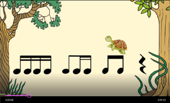 Preview of "Nature Walk" Rhythm Play Along Beginner, Intermediate, Advanced