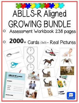 Preview of *New* ABLLS-R Aligned GROWING BUNDLE Workbook and Materials