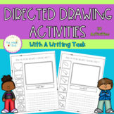 *New Directed Drawing Activity Worksheets, Handwriting, Oc