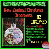 **New Zealand Christmas Ornaments** Te Reo and English