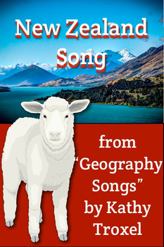 Preview of "New Zealand Song" mp4 Video from "Geography Songs" by Kathy Troxel