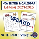 Newsletter and Calendar 2024-2025