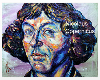 Preview of "Nicolaus Copernicus" - Article, Power Point, Activities, Assessment (DL)