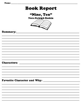 good books to do a book report on 9th grade