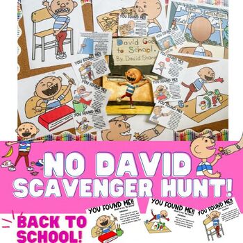 Preview of "No David" Scavenger Hunt!