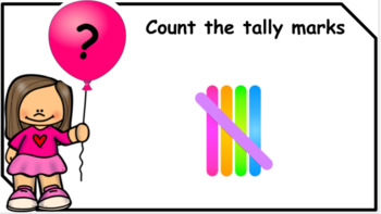 Preview of *No Prep* Counting Tally Marks *Google Slides/Distance Learning