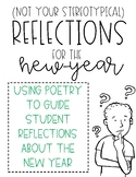 New Year Reflections for High School English, Poetry Activity