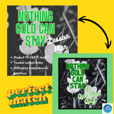 "Nothing Gold Can Stay" Reading Lesson and Quiz