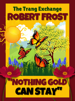 Preview of Robert Frost "Nothing Gold Can Stay" Test Prep | Game | Outsiders Allusions